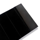 Black 4x12 Polished Subway Marble Tile (15 pack, 5 sq ft/case) - Sample