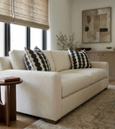 Full Circle Pillow Cover in Faded Black, Schumacher Textiles
