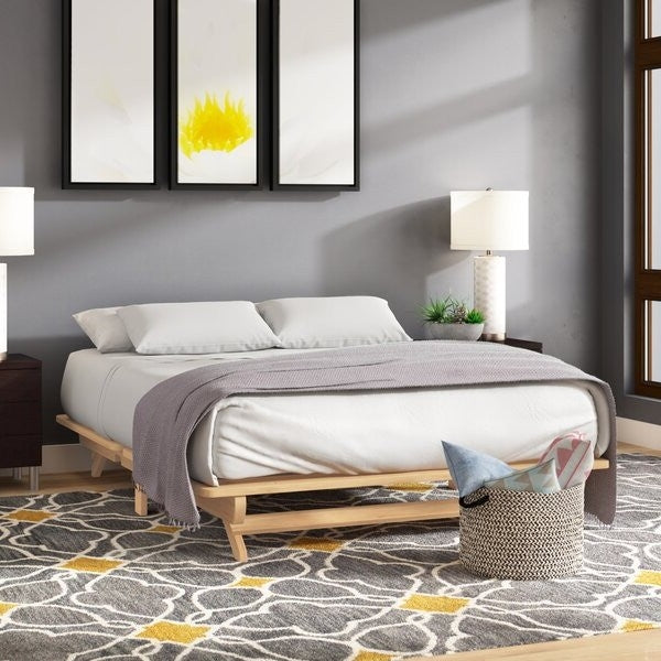 Farmhouse Full Size Solid Wood Platform Bed Made in USA, photo 4 of 4