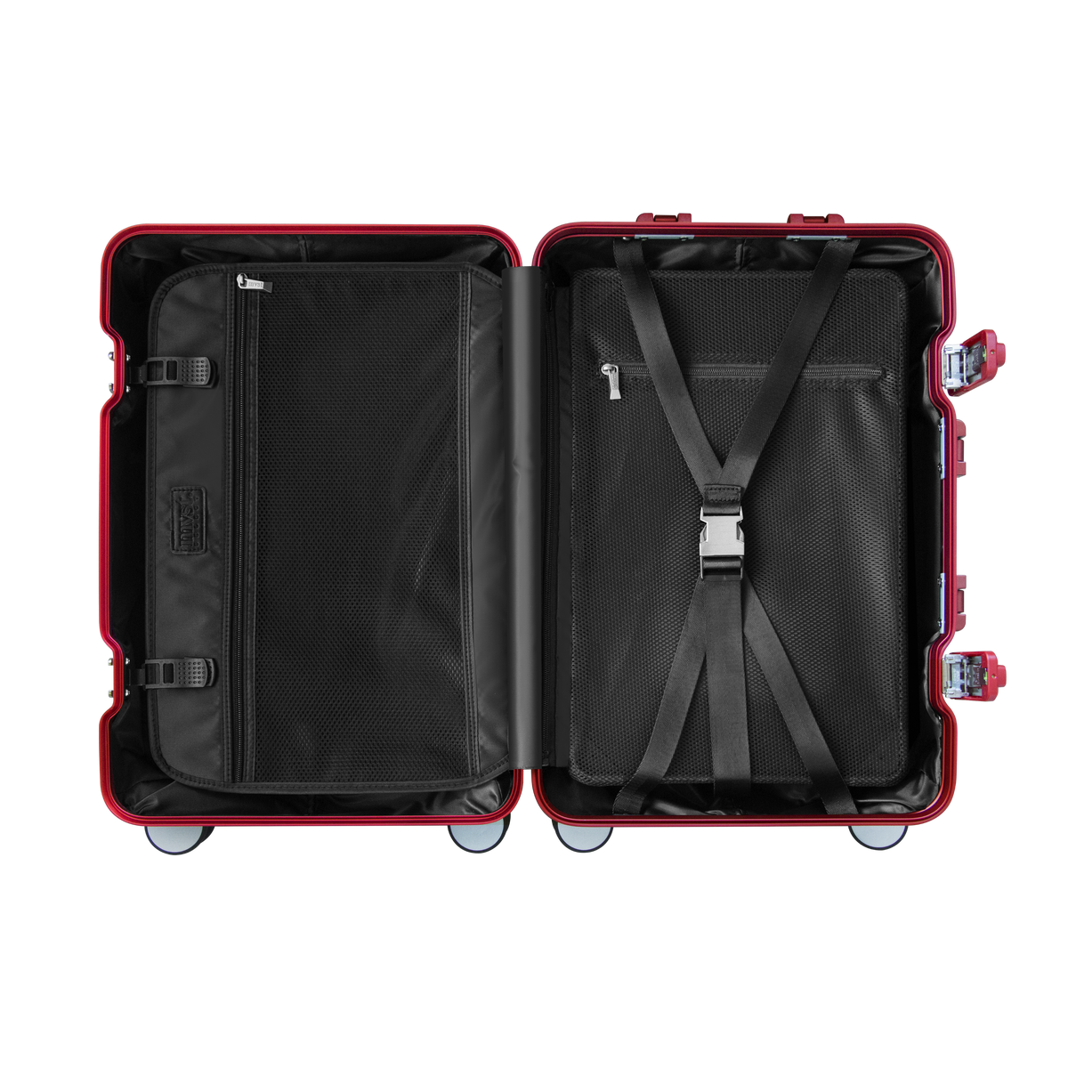 TREVA Aluminum Suitcase Red, photo 13 of 21