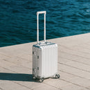 TREVA Aluminum Suitcase Silver by MVST