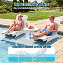 In-Pool Lounge Chair with Contoured Ergonomic Design
