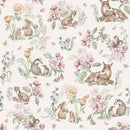 Fairy Forest Meadow – Woodland Animals Nursery Wallpaper