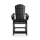 SoPoly St Simons Fan Back Counter Chair (Premium)