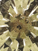 Fantastic Murano Prisms Smoked Transparent Chandelier