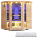 3-5 People Far Infrared Wooden Sauna Room for Home by LJGDeals