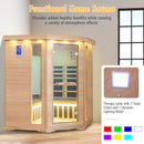 3-5 People Far Infrared Wooden Sauna Room for Home by LJGDeals