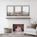 Autumn Farmhouse Wall Art Set. Farm Animals on the Field by Wall Art Set