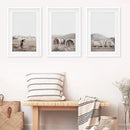 Autumn Farmhouse Wall Art Set. Farm Animals on the Field by Wall Art Set