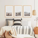 Autumn Farmhouse Wall Art Set. Farm Animals on the Field by Wall Art Set