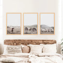 Autumn Farmhouse Wall Art Set. Farm Animals on the Field by Wall Art Set