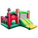 6-in-1 Inflatable Bounce House with Double Slides without Blower by LJGDeals