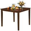 Farmhouse Dining Table for 4 People 35 Inches Square Kitchen Table by LJGDeals