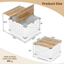 Farmhouse Lift Top Coffee Table with Hidden Storage Compartment by LJGDeals