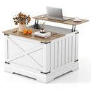 Farmhouse Lift Top Coffee Table with Hidden Storage Compartment by LJGDeals