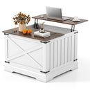 Farmhouse Lift Top Coffee Table with Hidden Storage Compartment by LJGDeals