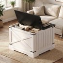 Farmhouse Lift Top Coffee Table with Hidden Storage Compartment by LJGDeals