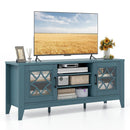 Farmhouse TV Stand for TVs Up to 65 Inches 4 Adjustable Shelves by LJGDeals