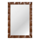 41.5 x 28 inches Farmhouse Wall Mirror with Solid Wood Frame by LJGDeals