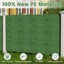 12 Pieces 20 x 20 Inch Artificial Boxwood Wall Panels with Insertable Branches by LJGDeals