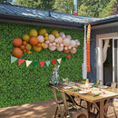 12 Pieces 20 x 20 Inch Artificial Greenery Foliage Panels with Insertable Branches by LJGDeals