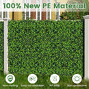 12 Pieces 20 x 20 Inch Artificial Greenery Foliage Panels with Insertable Branches by LJGDeals