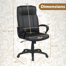 Ergonomic Office Chair with Rocking Function - Faux Leather by LJGDeals