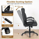 Ergonomic Office Chair with Rocking Function - Faux Leather by LJGDeals