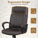 Ergonomic Office Chair with Rocking Function - Faux Leather by LJGDeals