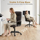 Ergonomic Office Chair with Rocking Function - Faux Leather by LJGDeals