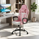 Ergonomic Gaming Chair with Removable Head Pillow & Rocking by LJGDeals