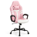 Ergonomic Gaming Chair with Removable Head Pillow & Rocking by LJGDeals