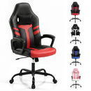Ergonomic Gaming Chair with Removable Head Pillow & Rocking by LJGDeals