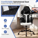 Ergonomic Gaming Chair with Removable Head Pillow & Rocking by LJGDeals
