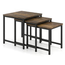 Nesting Tables Set of 3 with Faux Marble Top and Metal Frame by LJGDeals