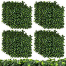 12 Pieces 20 x 20 Inch Artificial Topiary Gardenia Shrub Grass Panels by LJGDeals