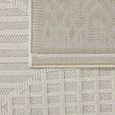 Fava White Machine Woven Rug