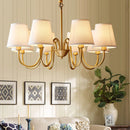 Fazrpip Retro Gold Chandelier