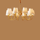 Fazrpip Retro Gold Chandelier