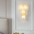 Feather Crystal Wall Lamp