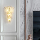 Feather Crystal Wall Lamp