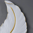 Feather Sculpture Wall Lamp