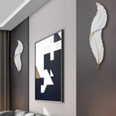 Feather Sculpture Wall Lamp