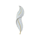 Feather Sculpture Wall Lamp