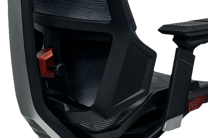 Draco Mesh Gaming Chair with Adjustable Arms & Headrest 350Lb Weight Capacity