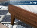 [Buy 1 Get 1] Aurora Solid Wood Bed Frame & Nightstand