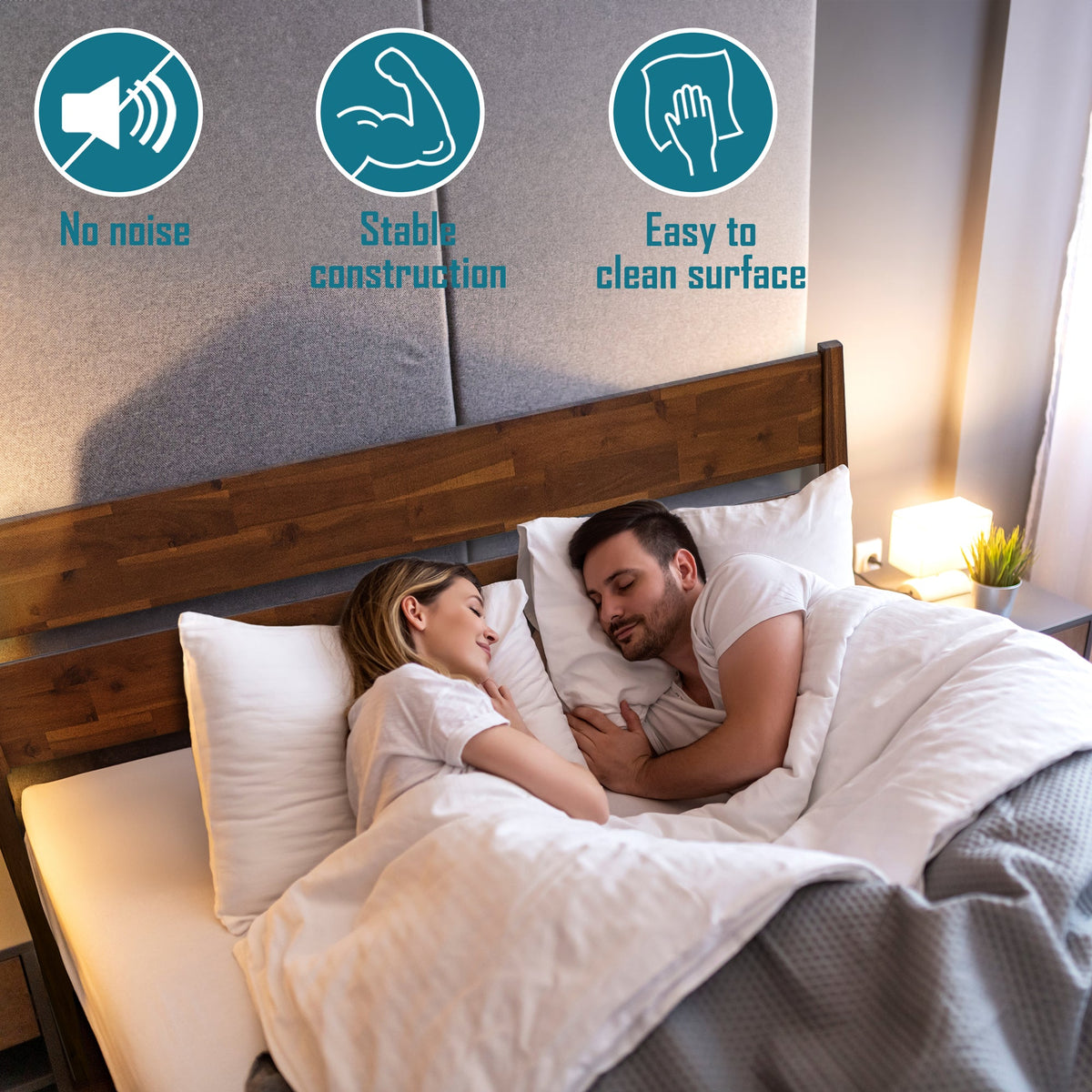 Callisto Solid Wood Bed Frame, photo 21 of 23