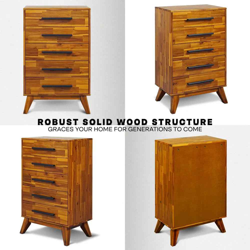 Linea Solid Wood Dresser, photo 8 of 21