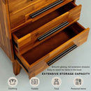 Linea Solid Wood Dresser by Megsu