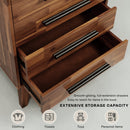 Linea Solid Wood Dresser by Megsu